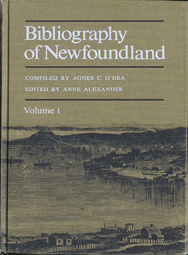 Bibliography of Newfoundland book cover