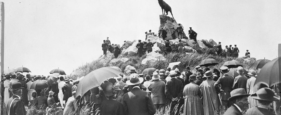 Opening of the Newfoundland Memorial Park, Beaumont-Hamel, France, 1925