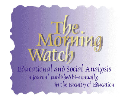 The Morning Watch: Educational and Social Analysis