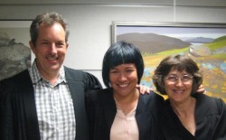 From Left: Charles Mather, Kristen Lowitt, Barbara Neis