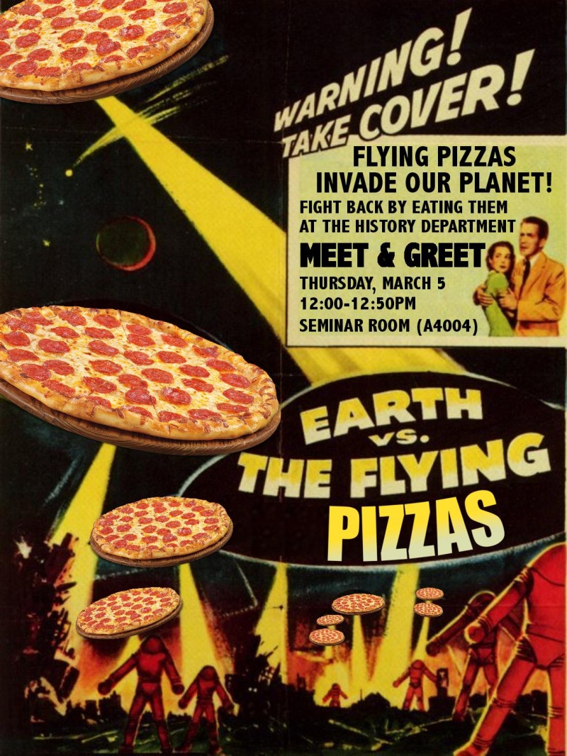 flying pizza