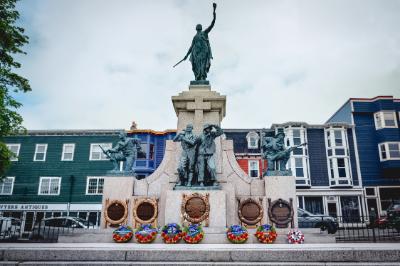 Newfoundland National War Memorial, downtown St. John’s