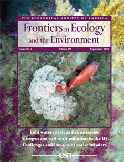 Cover of Frontiers in Ecology & the Environment (2013)
