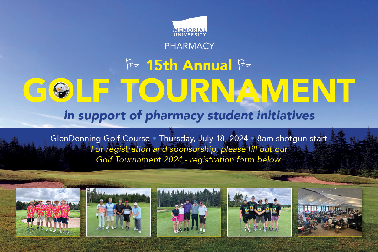 School of Pharmacy 15th Annual Golf Tournament - web ad