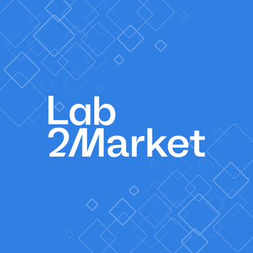 This image displays the Lab2Market logo.