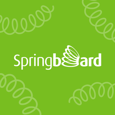 An image displaying the Springboard logo with a hyperlink to further information about Springboard.