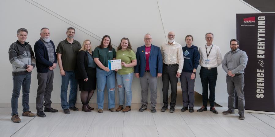 Faculty and students from Science at the Sustainable Science Commitment Signing anf Reception