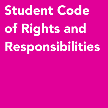 Student Code of Rights and Responsibilities