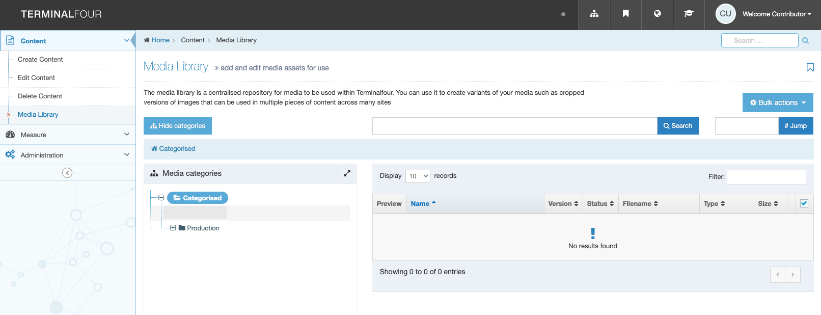 How to check Media Library size? - Documentation