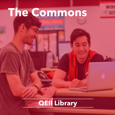 Q E 2 Library, The Commons