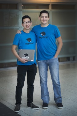 Joe Teo and Sahand Seifi of HeyOrca